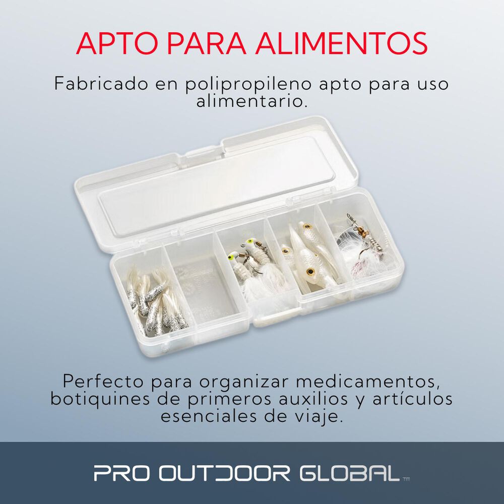 Caja Plastica 5 Divisiones image number 5.0
