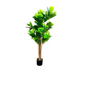 Planta Artificial Ficus Lyrata 150 Cm / 180 Hjs Premium / Arbusto Real