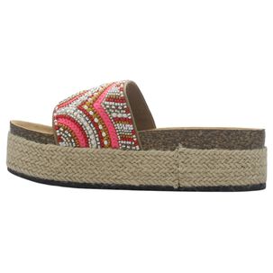 Sandalia Mujer Casual Fucsia Chalada Stork-11