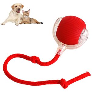 Juguete Pelota Giratoria Con Cuerda Para Perros Mascotas