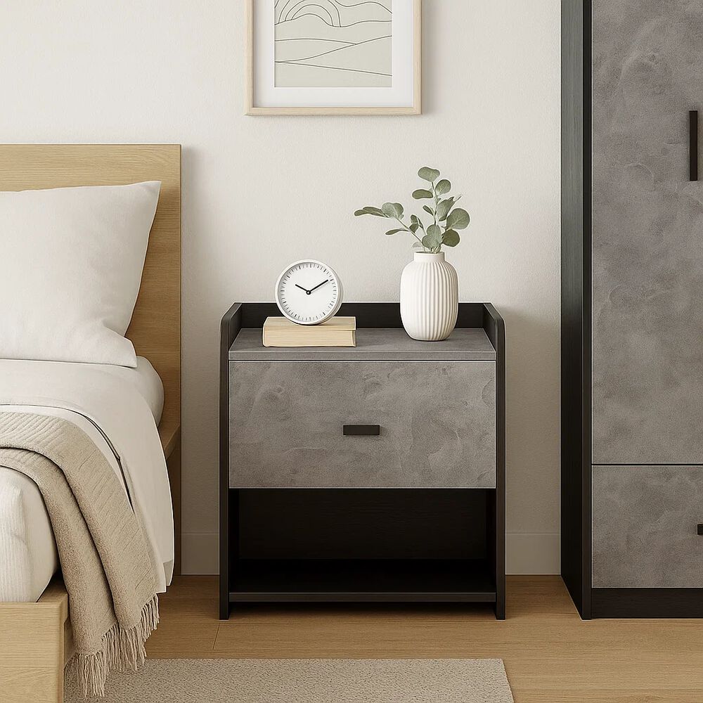 Pack De 2 Veladores Marmol Mdf Gris image number 2.0