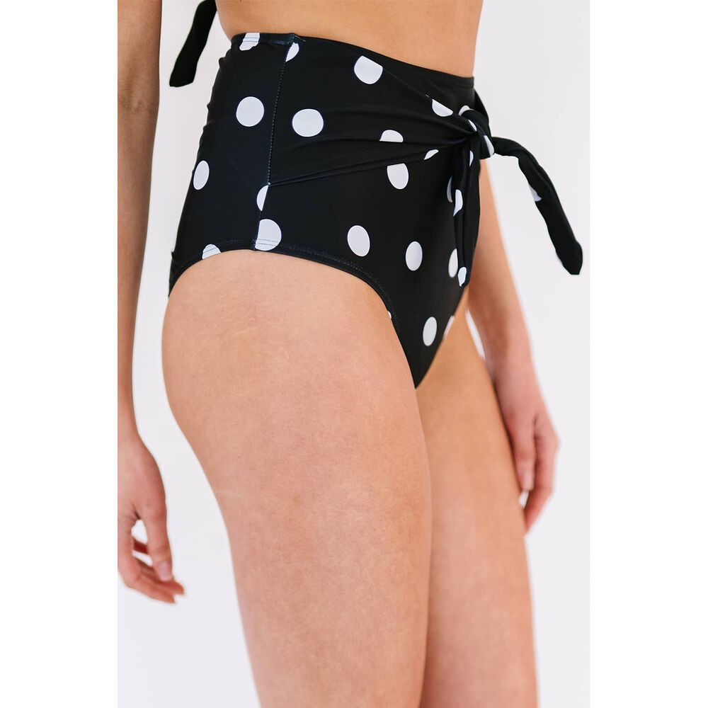 Calzon Bottom De Ba&ntilde;o Talle Alto Control Lunares Gloriahoon image number 7.0