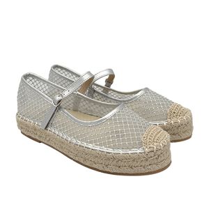 Ballerina Para Mujer Yute Plateado