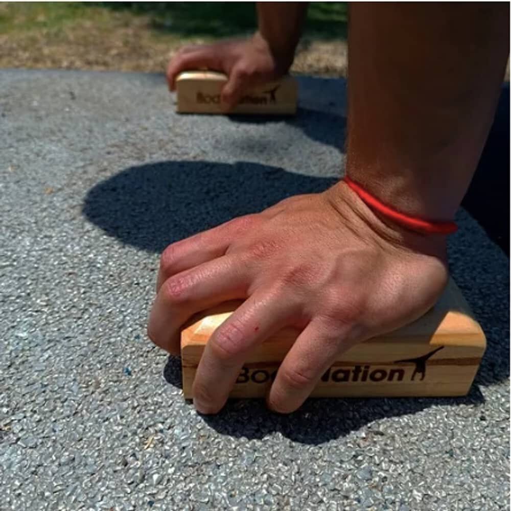 Bloques Para Handstand + Magnesio L&iacute;quido 140 Ml Calistenia image number 4.0