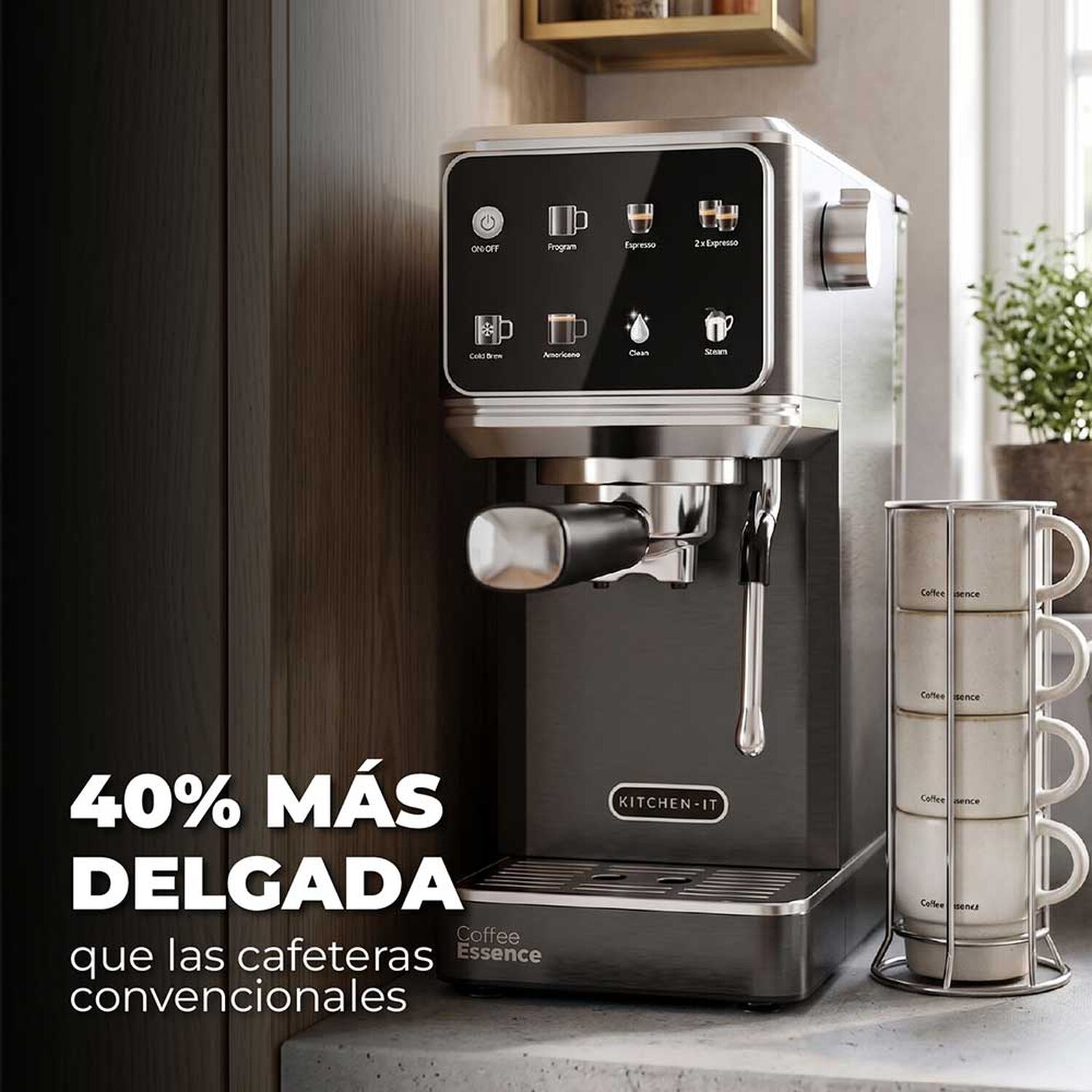 Cafetera Espresso Slim Shot 7 En 1 image number 7.0