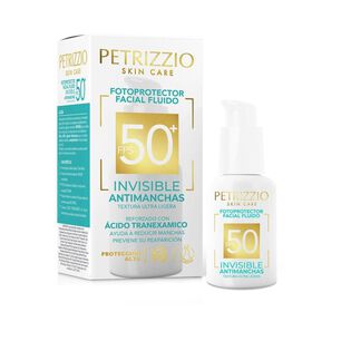 Protector Solar Rostro Invisible Antimanchas 50 Fps Petrizzio