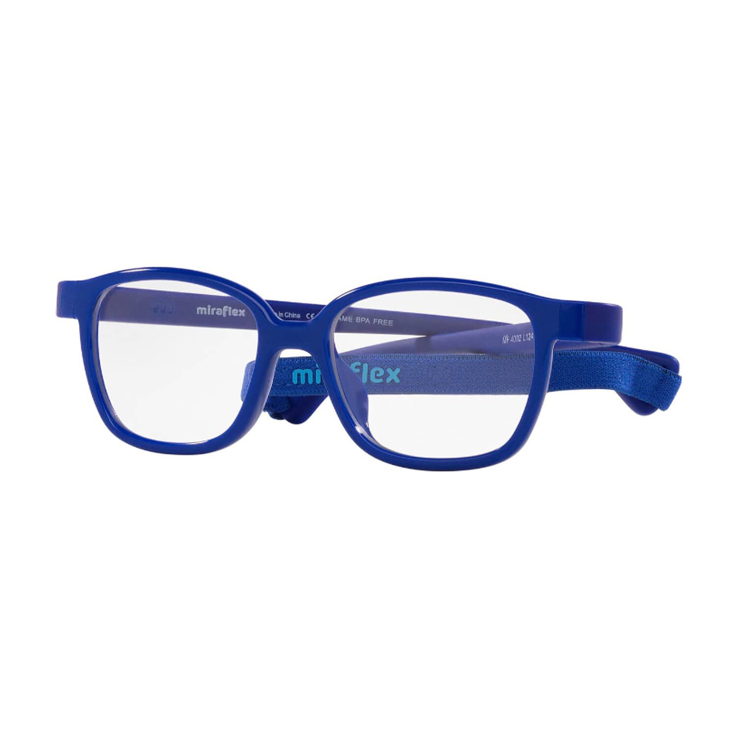 Lentes &Oacute;pticos Azul Con Correa Miraflex Para Ni&ntilde;os image number 1.0