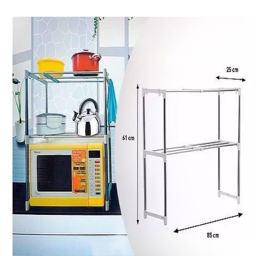Organizador De Microondas Estante Ollas Multiusos Cocina image number 2.0