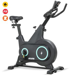 Bicicleta Spinning K300 Pro Con Volante Inercia 6 Kg Rojo