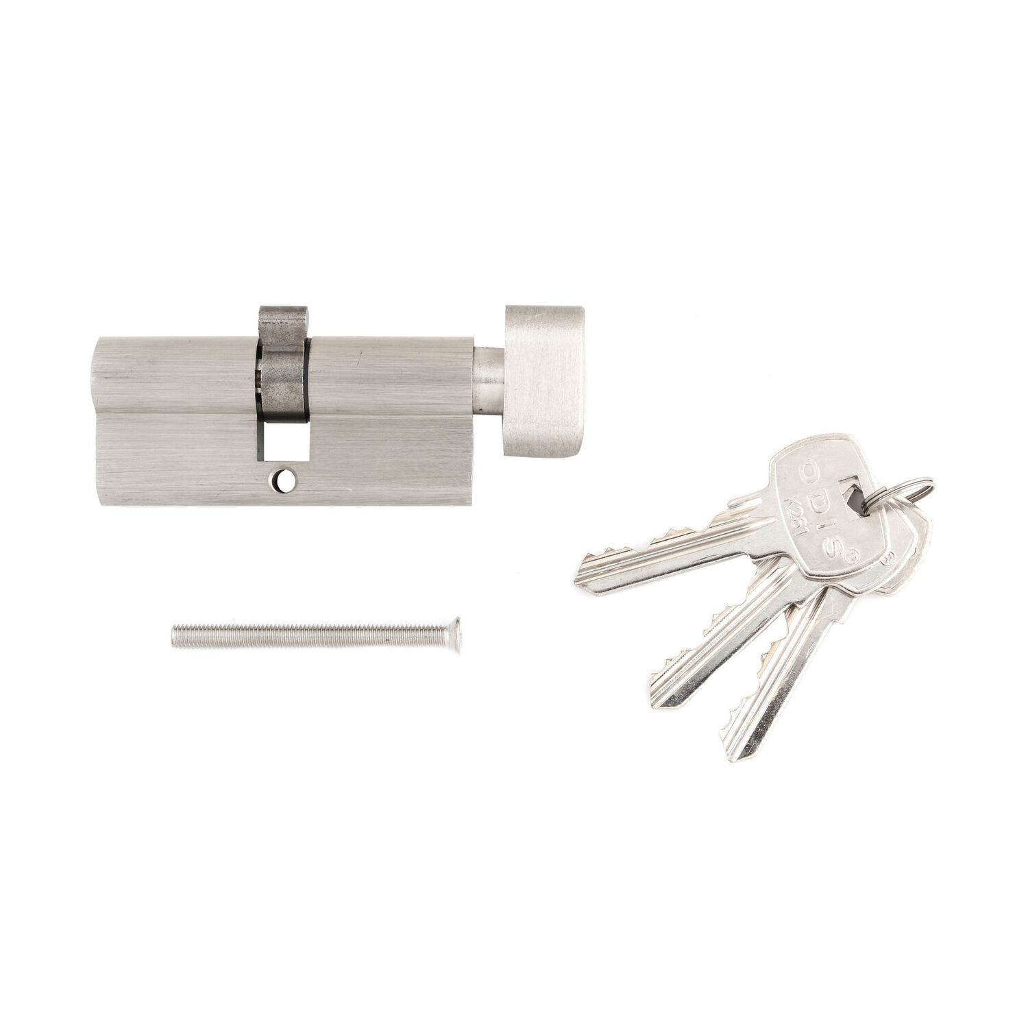 Cilindro Odis Llave-seguro 70mm - Niqu&eacute;l Satinado image number 3.0