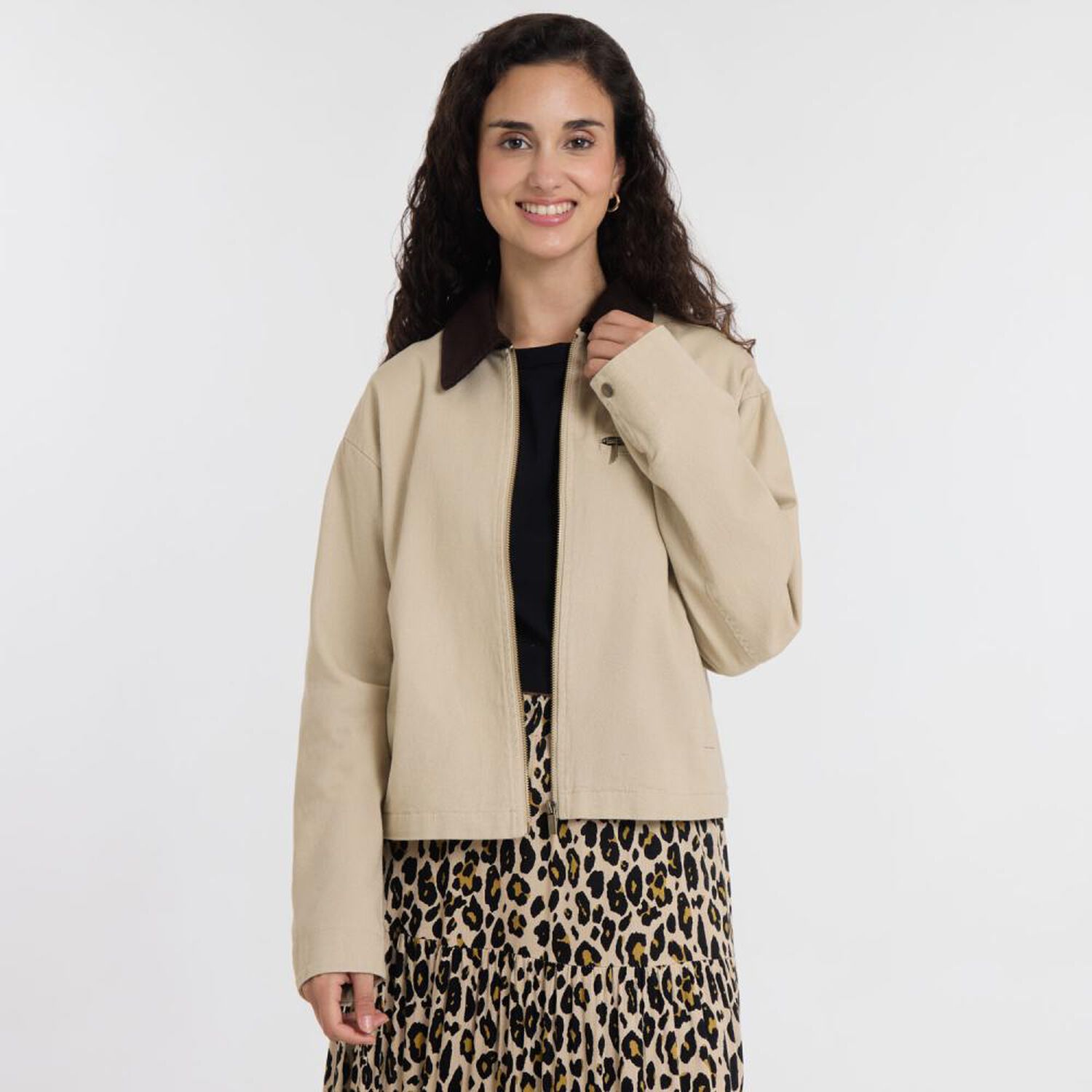 Chaqueta Cuello Camisero Mujer Freedom image number 0.0