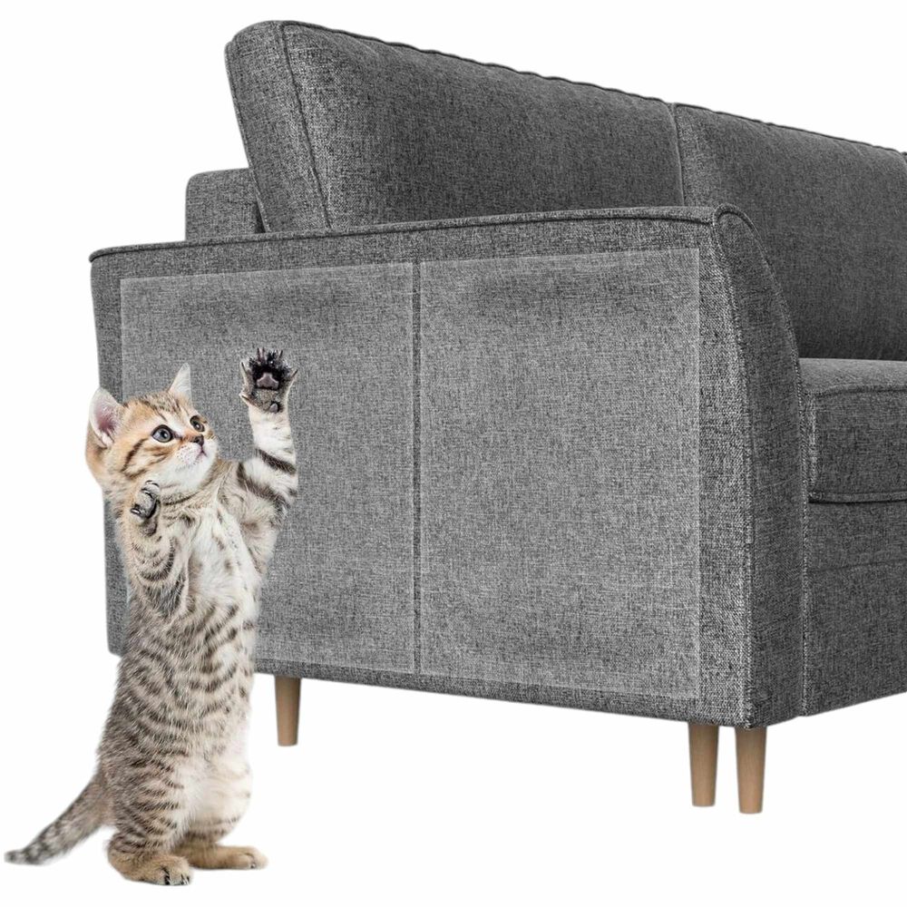 Pack 6 Pegatina Lamina Protectora Antiara&ntilde;azos Sofa Sillon Gatos image number 3.0