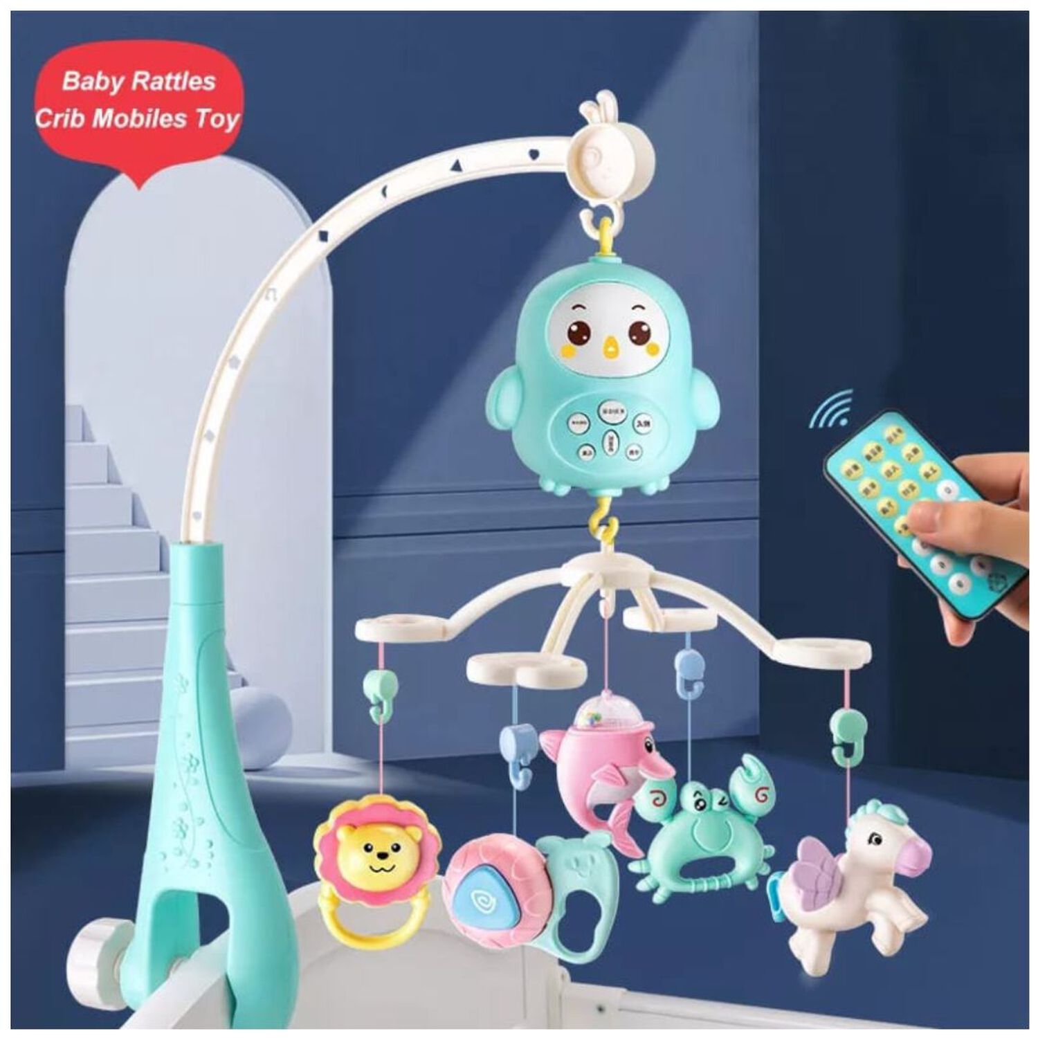 Movil Musical Para Bebe Con Control image number 3.0