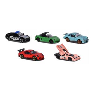Juguete Pack 5 Autos 1:62 Metalicos Porsche Edition Infantil