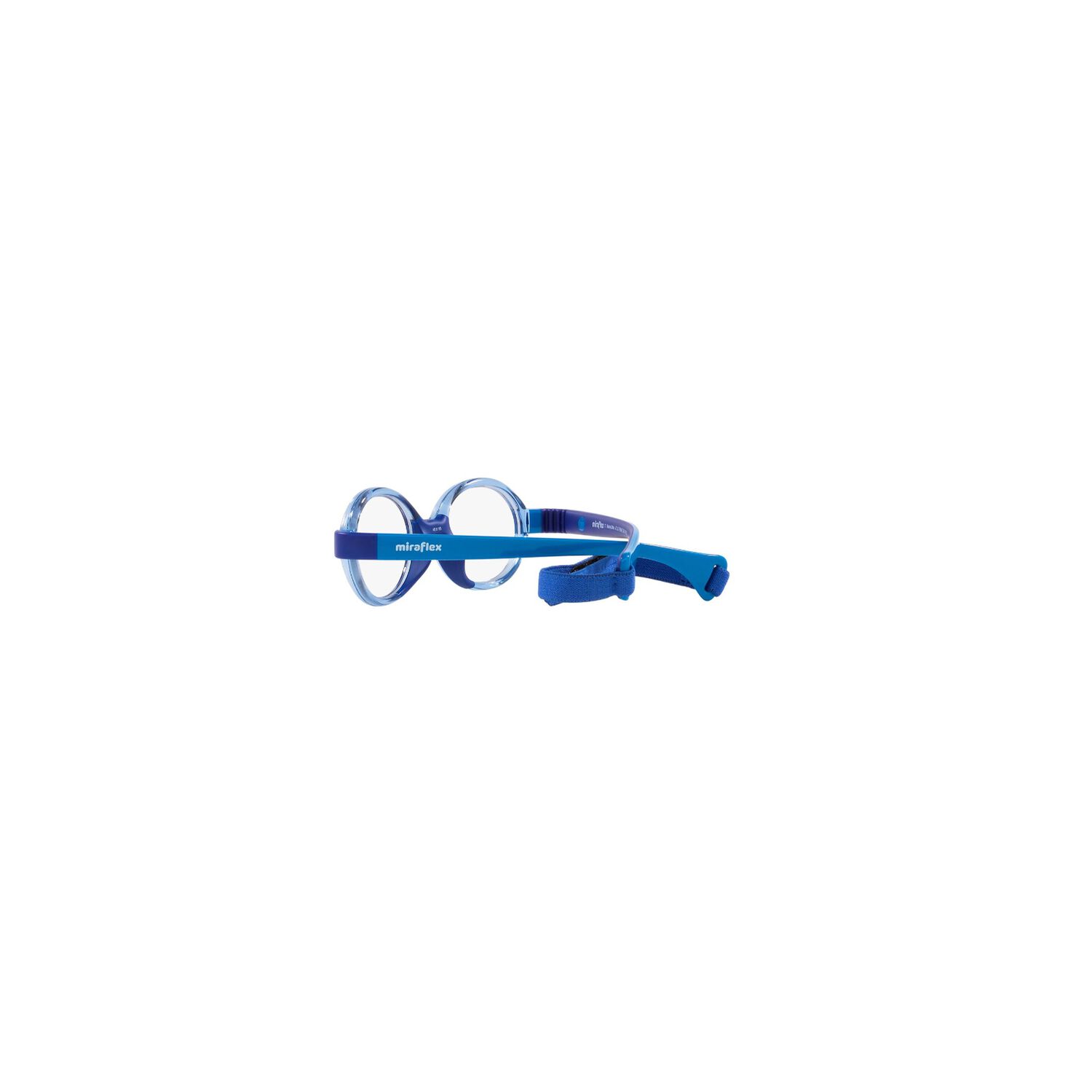 Lentes &Oacute;pticos Azul Con Correa Miraflex Para Ni&ntilde;os image number 4.0