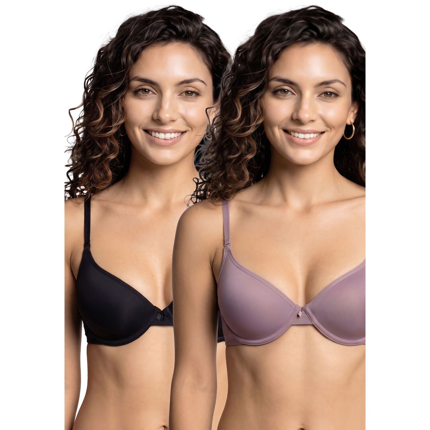 Pack 2 Sostenes Push Up Mujer Kayser P250.022-mor1 image number 0.0