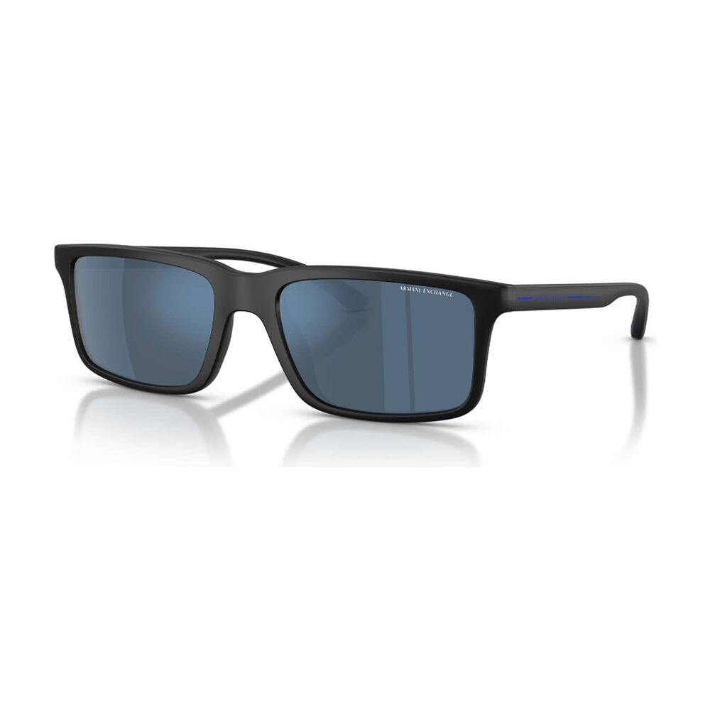 Lentes De Sol Negro Espejados Armani Exchange image number 1.0