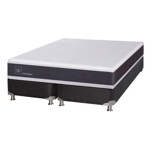 Box Spring Cic New Ortopedic B5 / 2 Plazas / Base Dividida