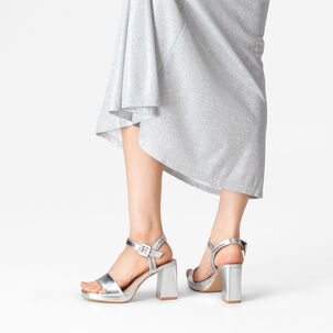 Sandalia Taco Casual Colores Fiesta Mujer Weide You232