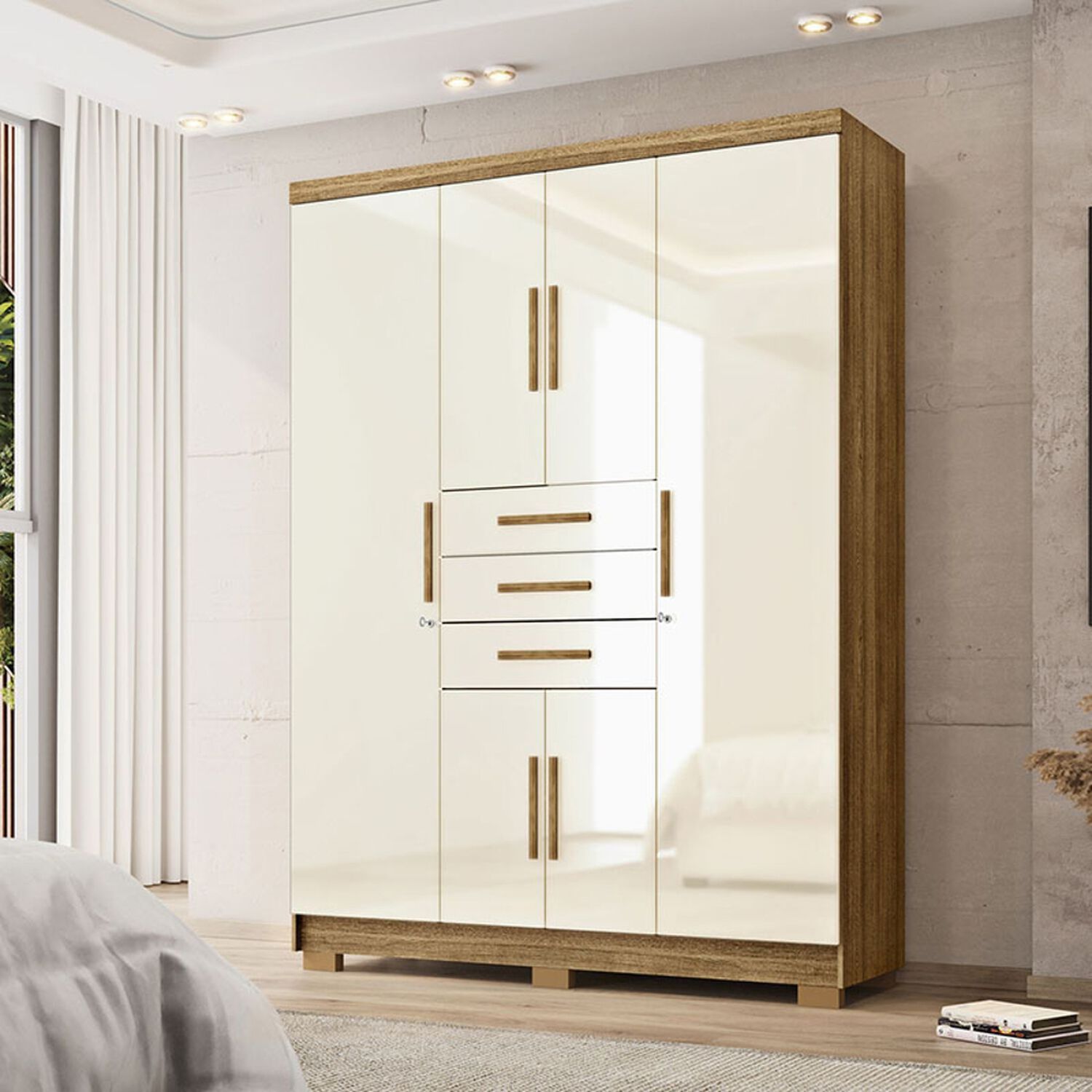 Cl&oacute;set Vekka Home Taurus / 6 Puertas / 3 Cajones image number 0.0
