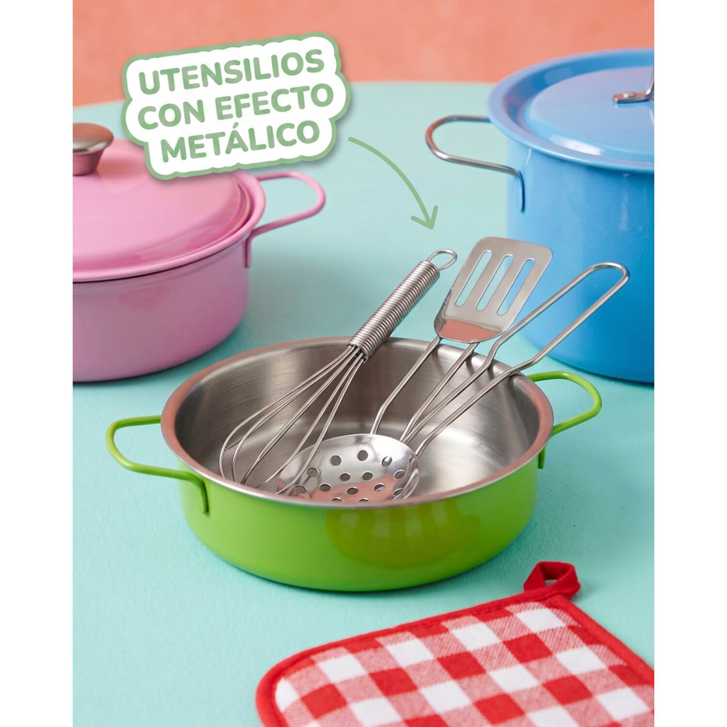 Maleta Juguete Unicornio Con Set T&eacute; Infantil Cocina image number 17.0