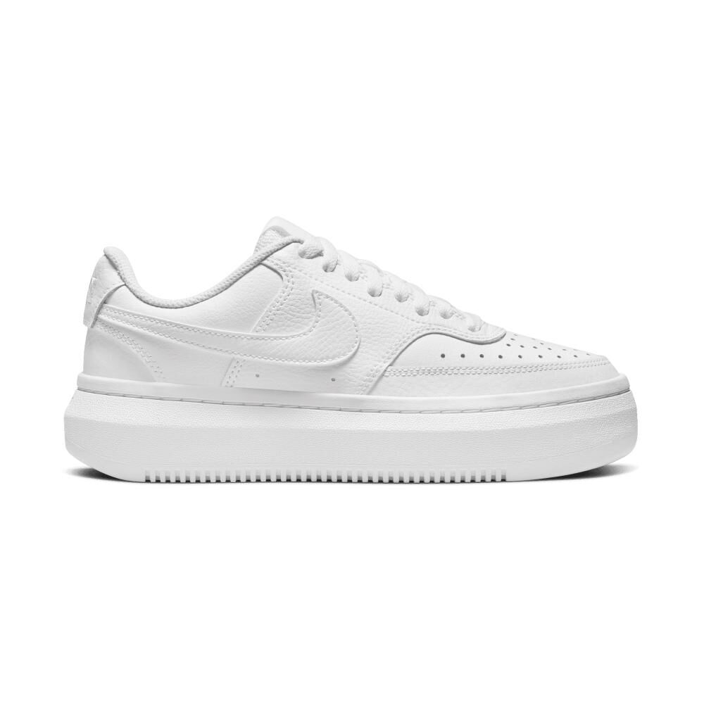 Zapatilla Urbana Mujer Nike Nike Court Vision Alta Blanco image number 5.0