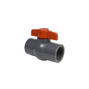 V&aacute;lvula De Bola Pvc 1-1/2" 50 Mm Compacta Hilo Marca Flowmak