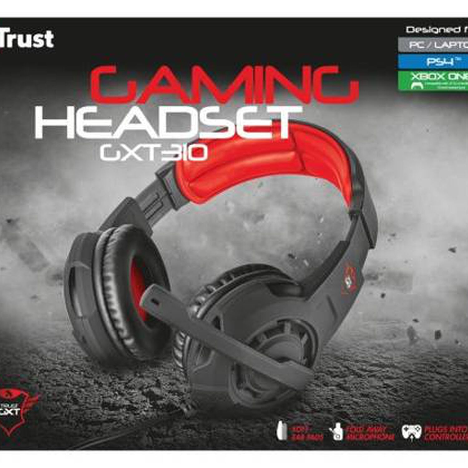 Aud&iacute;fonos Gamer Trust Gxt 310 Radius - Sonido Envolvente, Micr&oacute;fono Ajustable Y Dise&ntilde;o Ergon&oacute;mico image number 5.0