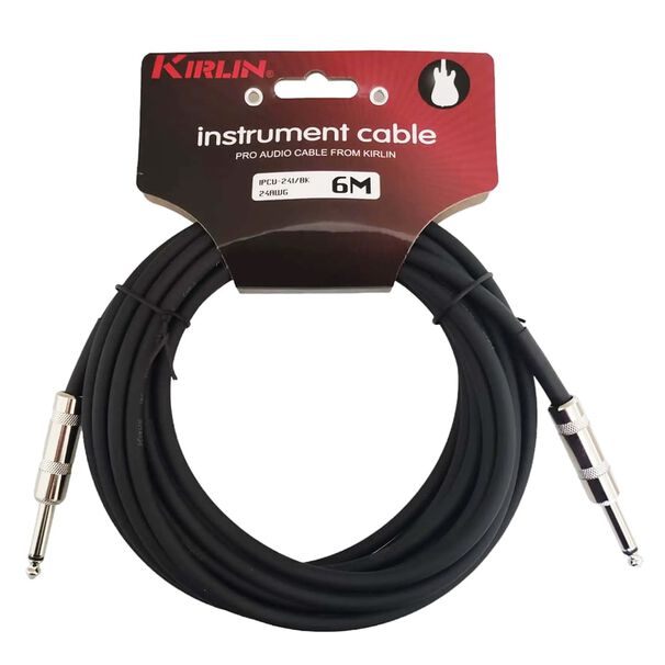 Cable De Instrumento Kirlin 6 Metros Ipcv-241-6