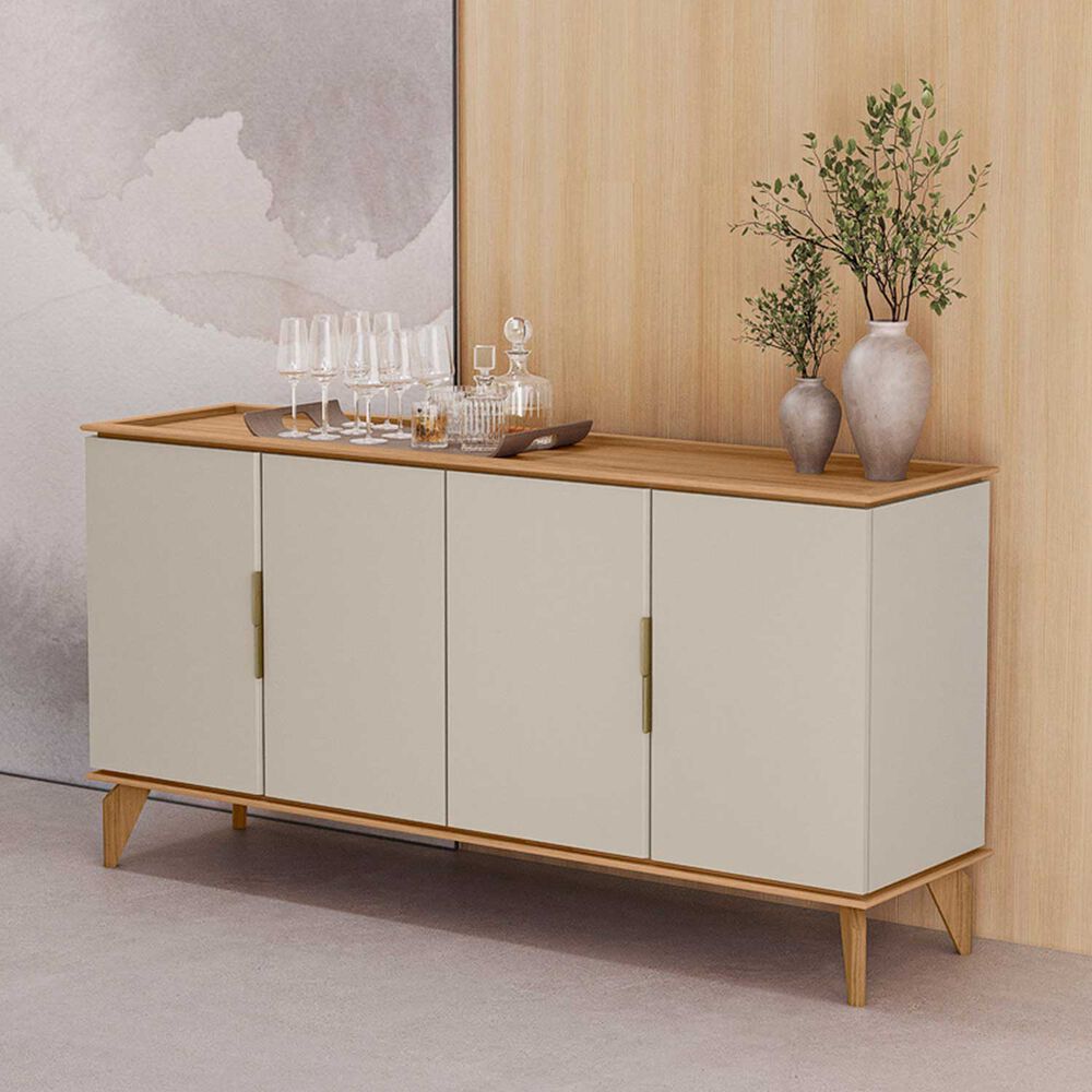 Buffet Sintra Jequitiba/off White 160x80x42 Cm image number 0.0