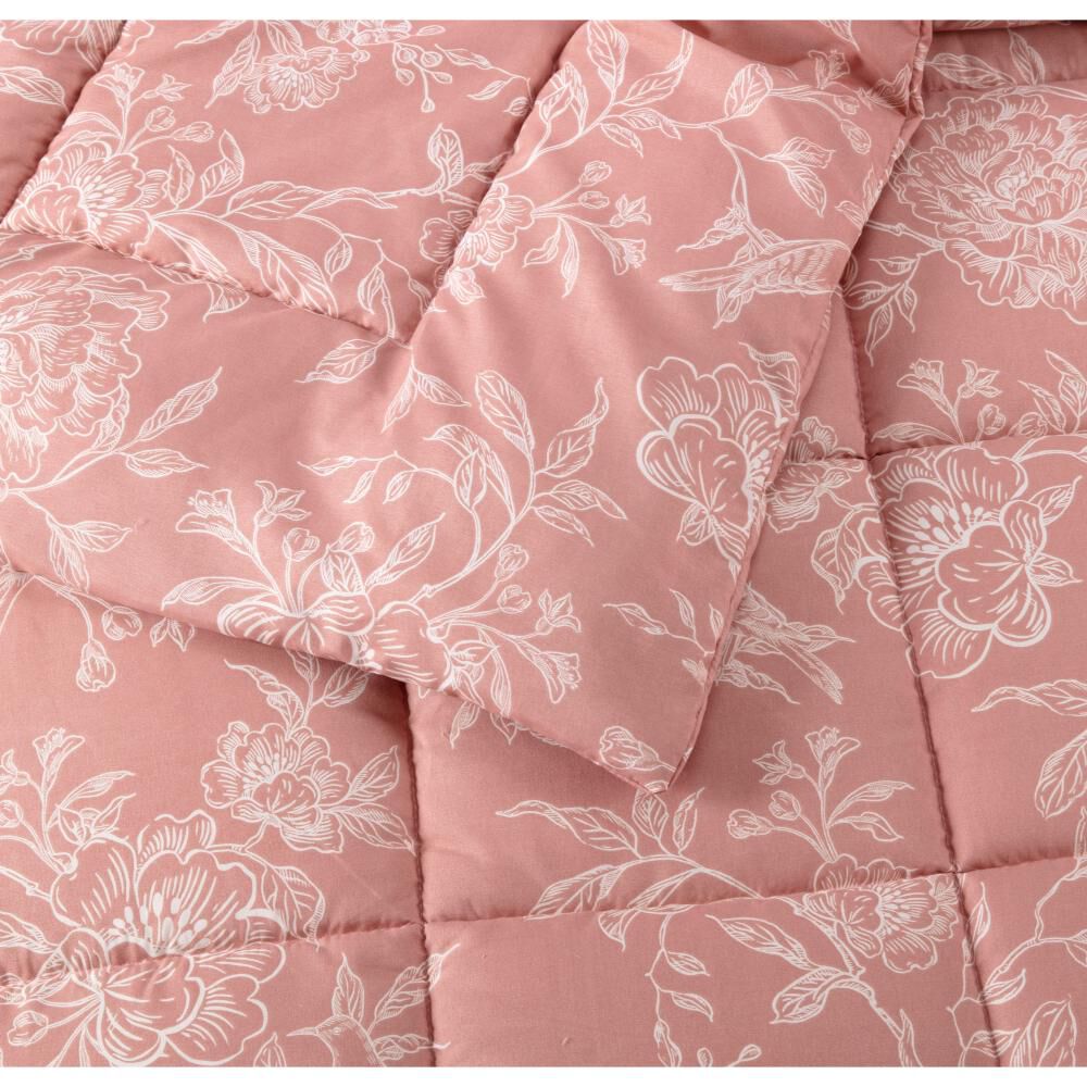 Set Plum&oacute;n Belle Noite Orquidea / 1.5 Plazas + Manta 130x160 Cm image number 3.0