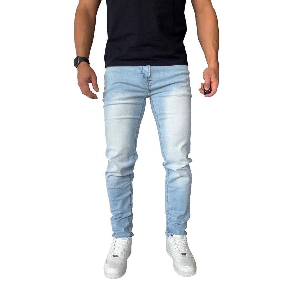 Jeans Elasticados Slim Fit Color Focalizado Semipitillos image number 19.0