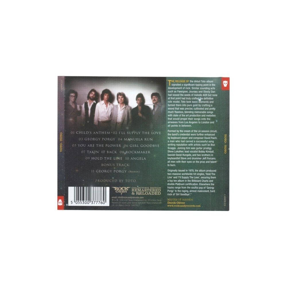 Toto - Toto (special Deluxe Collector's Edition) | Cd image number 2.0