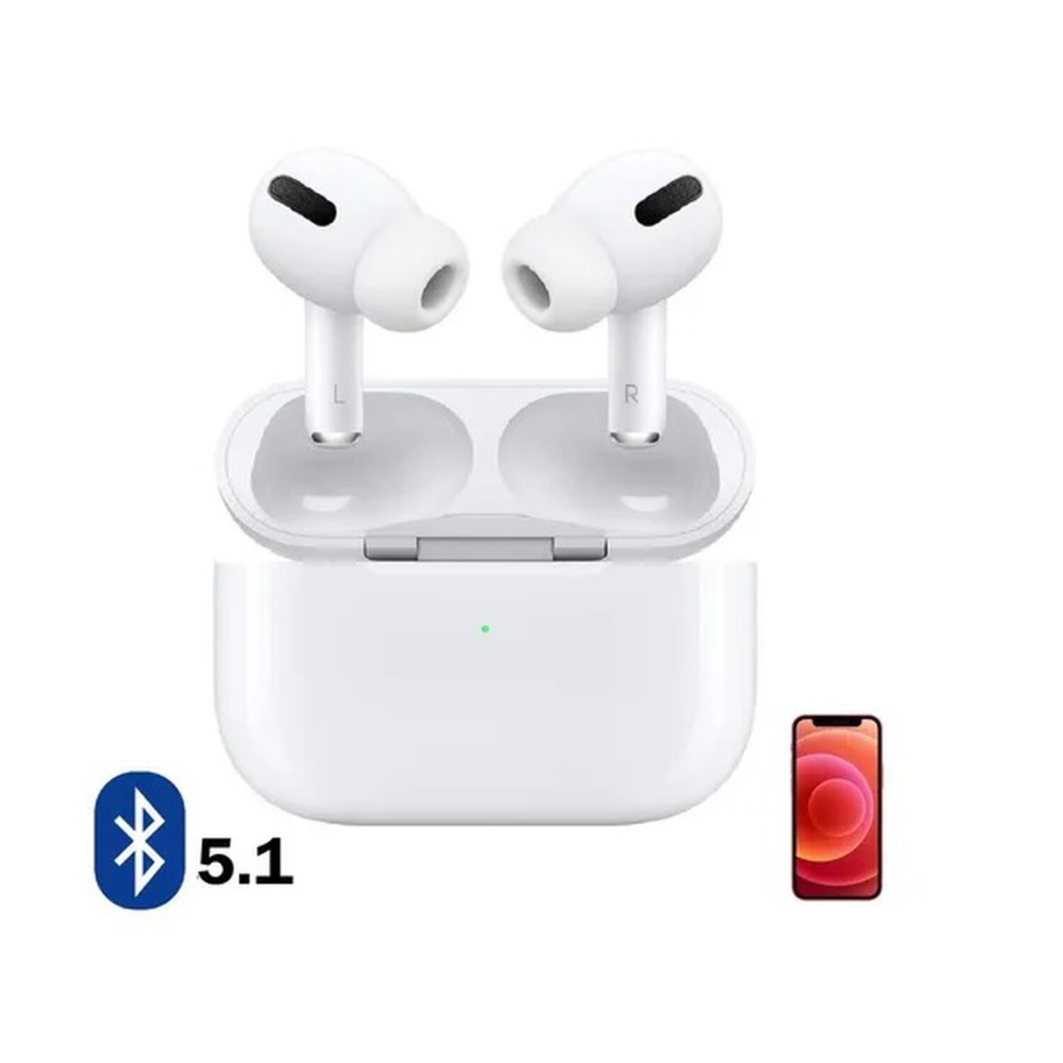 Aud&iacute;fonos Inal&aacute;mbricos Profesionales Bluetooth Earbuds Airpro image number 4.0