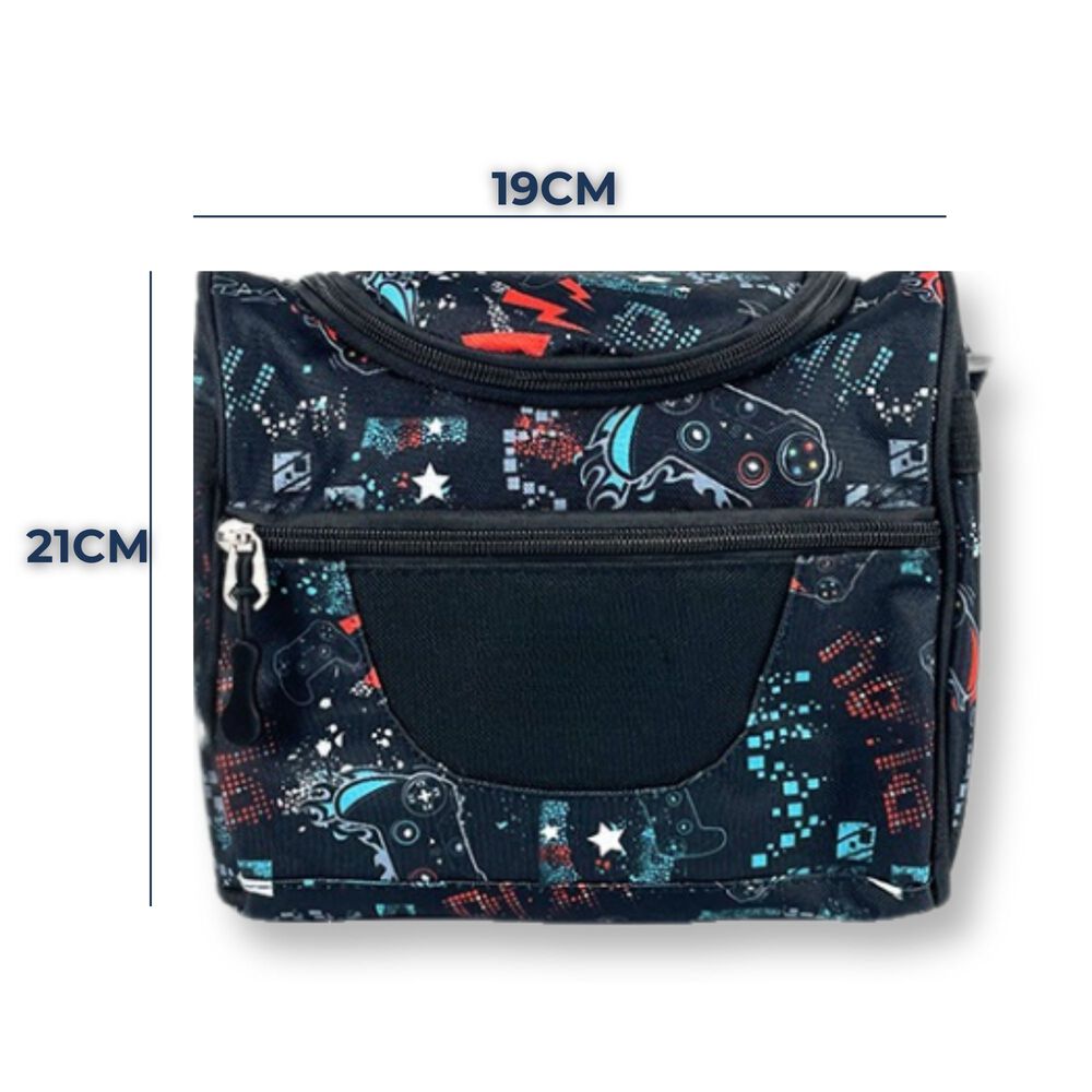 Pack Mochila Lonchera Estuche 45cm Juvenil Y Escolar Rays image number 2.0