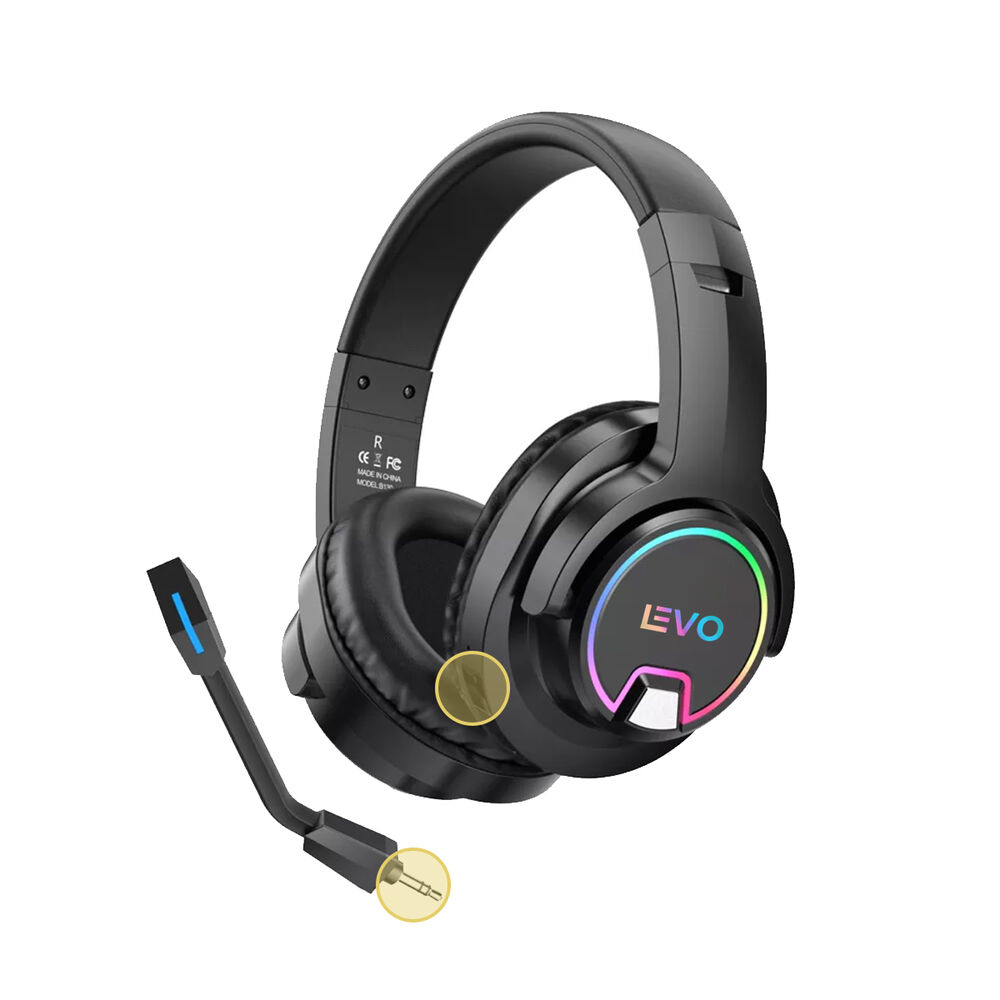 Audifono Gamer Bluetooth Rgb Thunder Micrófono Levo image number 2.0