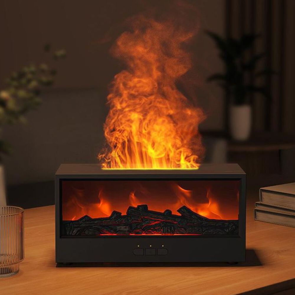 Humidificador Estilo Chimenea Aromaterapia Usb Recargable image number 3.0