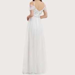 Vestido De Novia Falda De Tul