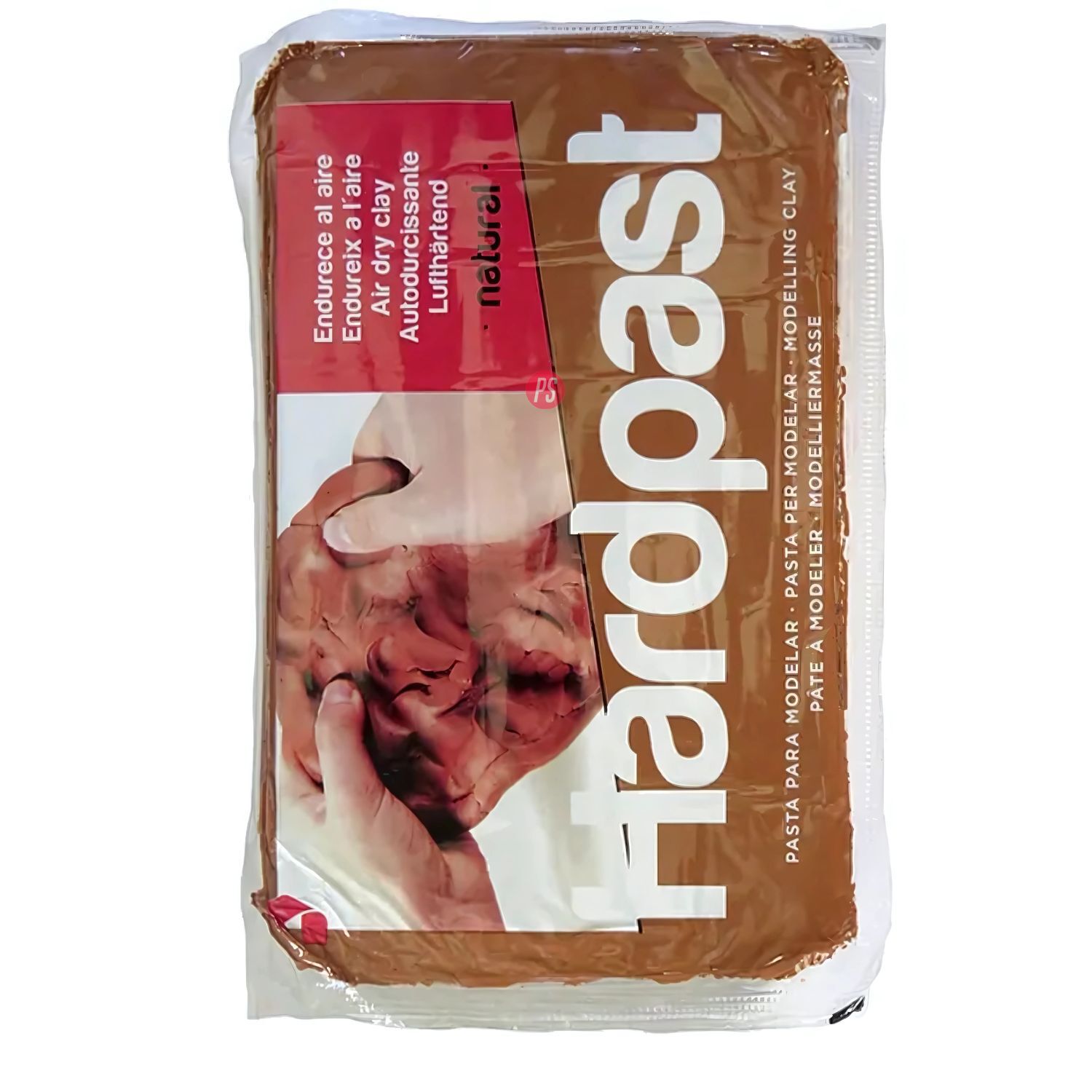 Pasta Modelar Arcilla Terracota Aire 1kg Hardpast - Ps image number 1.0