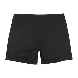 Bermuda B&aacute;sico Liso Tiro Medio Regular Mujer Geeps