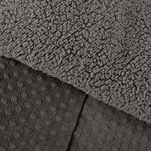 Plum&oacute;n Sherpa Mashini Corduroy Coral / 2 Plazas