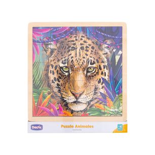 Puzzle Leopardo Madera