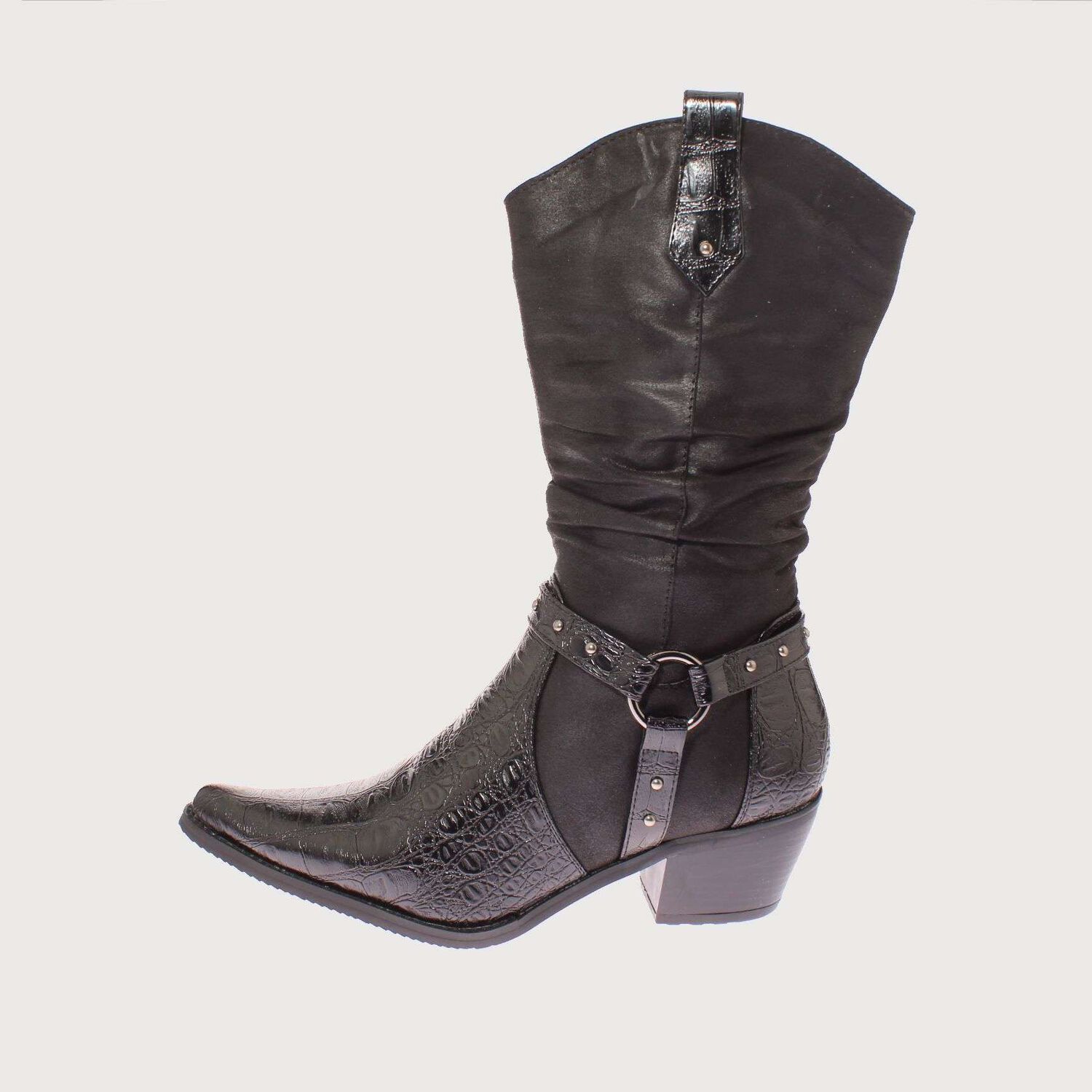 Bota Vaquera Negro Via Franca Art. 52110black image number 1.0