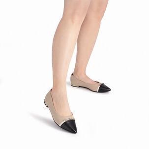 Zapato Mujer Negro/marfil Ana 629 Piccadilly