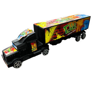 Juguete Camion Trailer Furgon Friccion