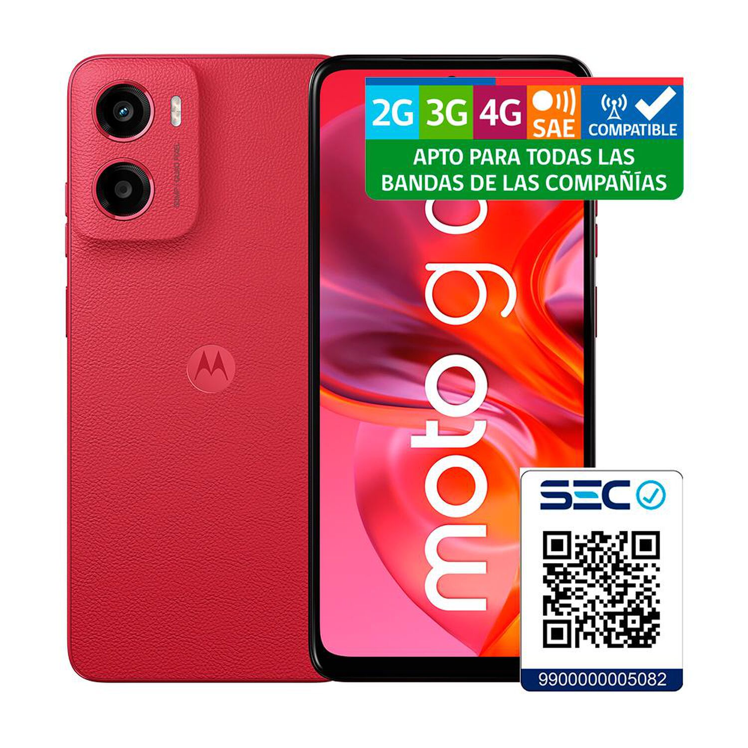 Smartphone Motorola Moto G05 / 64 GB / Rojo / Liberado image number 7.0