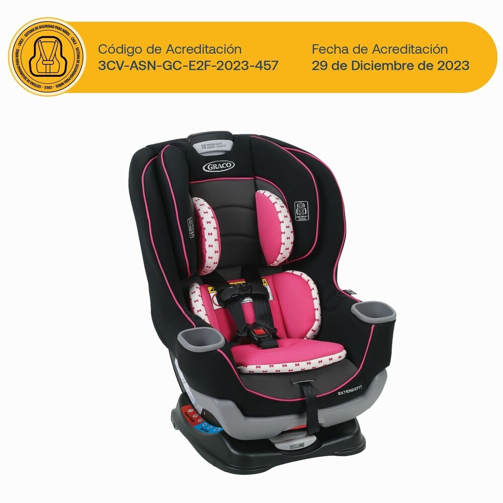 Silla De Auto Bebe Convertible Extend2fit Kenzie image number 7.0