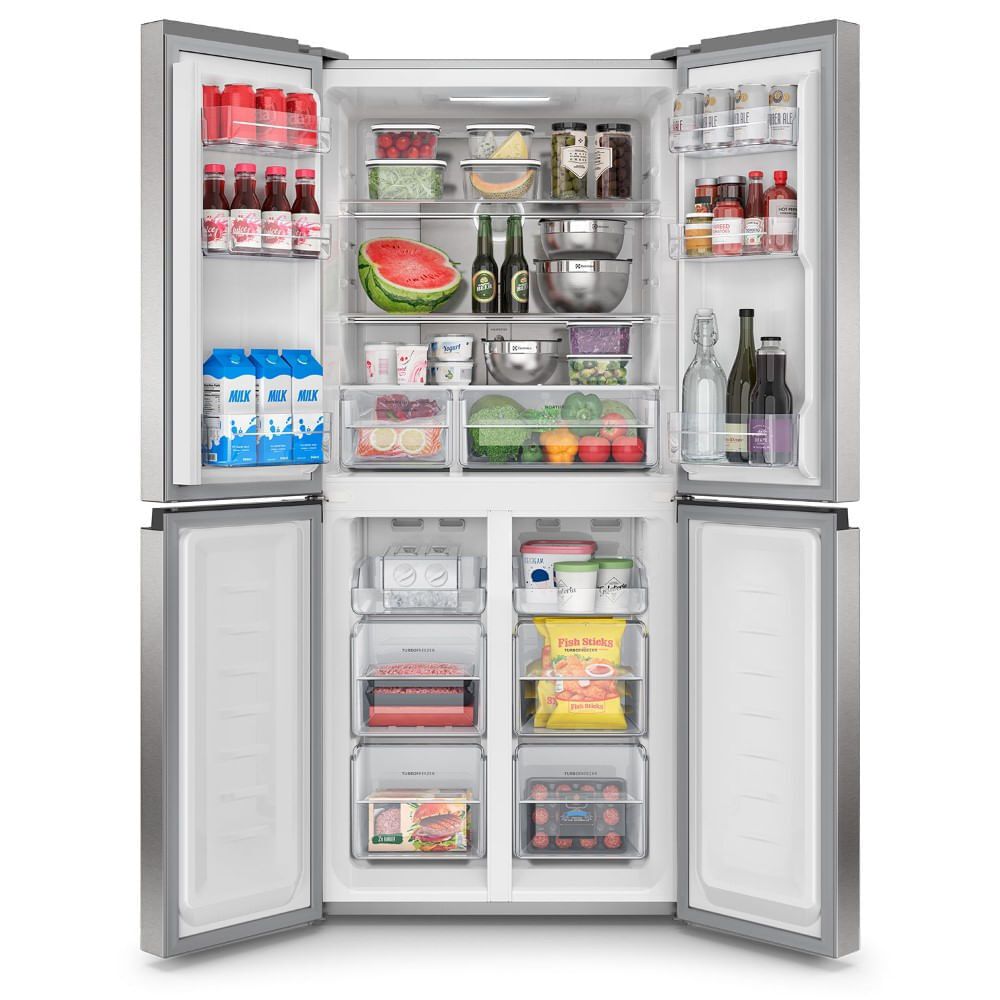 Refrigerador Fensa 401l No Frost 4 Puertas Inverter Dq79su image number 5.0