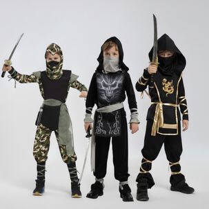 Disfraz Premium Ninja Dragon Esqueleto Camuflaje Infantil