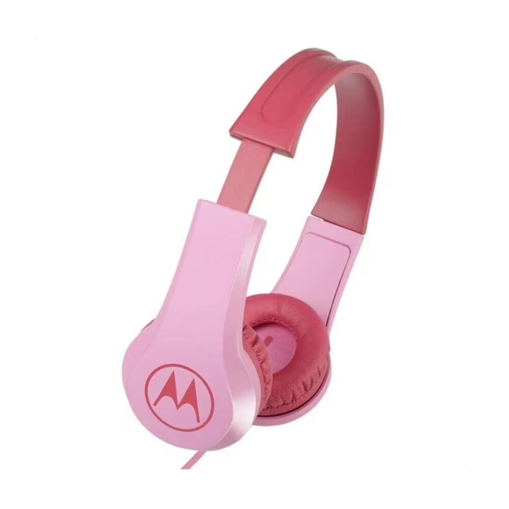 Audifono Manos Libres Jack 3.5 Rosado Moto Jr 200 image number 0.0